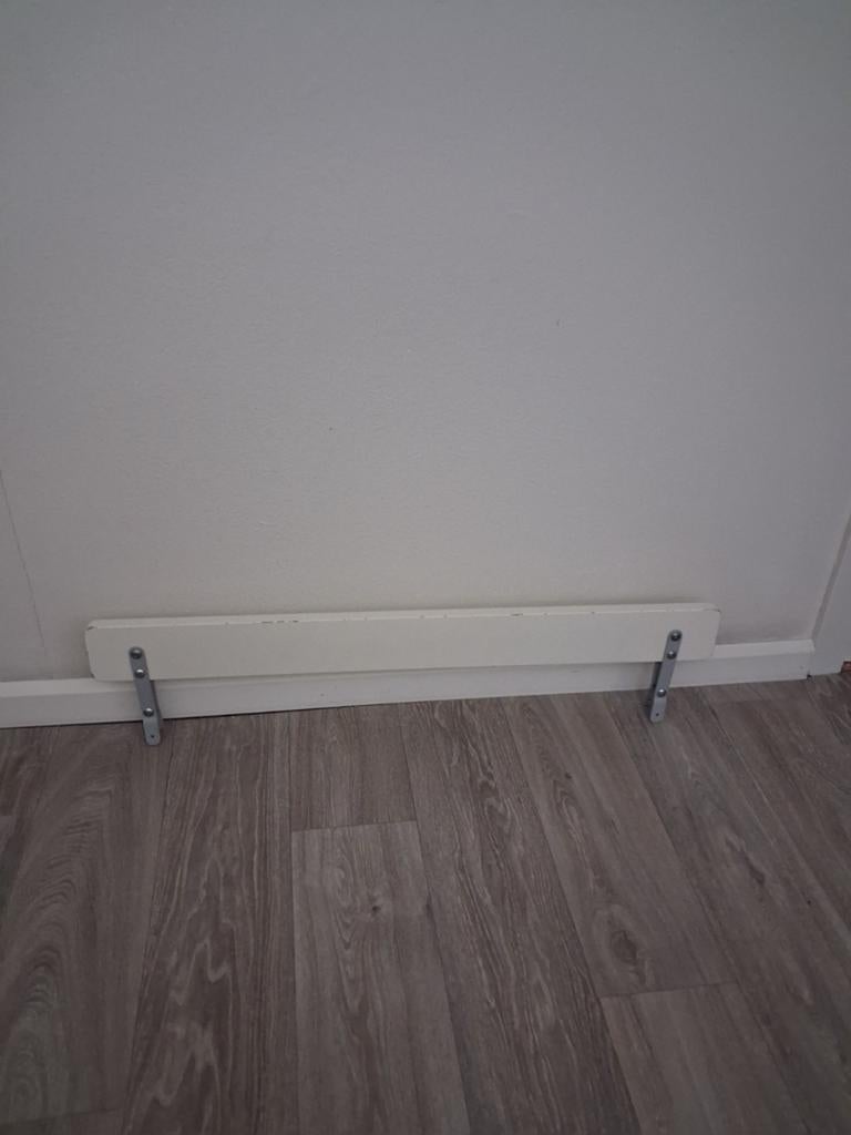 IKEA VIKARE bedhekje - Wit, Ophalen, Gebruikt, Overige typen, Hout