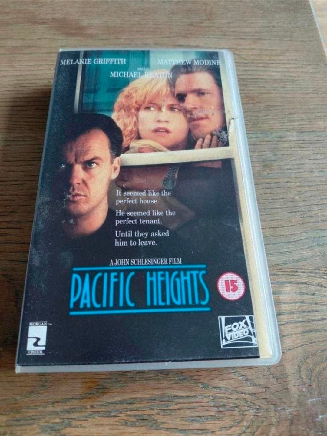 Pacific Heights videoband. Engelse versie. Michael Keaton, Gebruikt, Vanaf 16 jaar, Ophalen of Verzenden, Thrillers en Misdaad