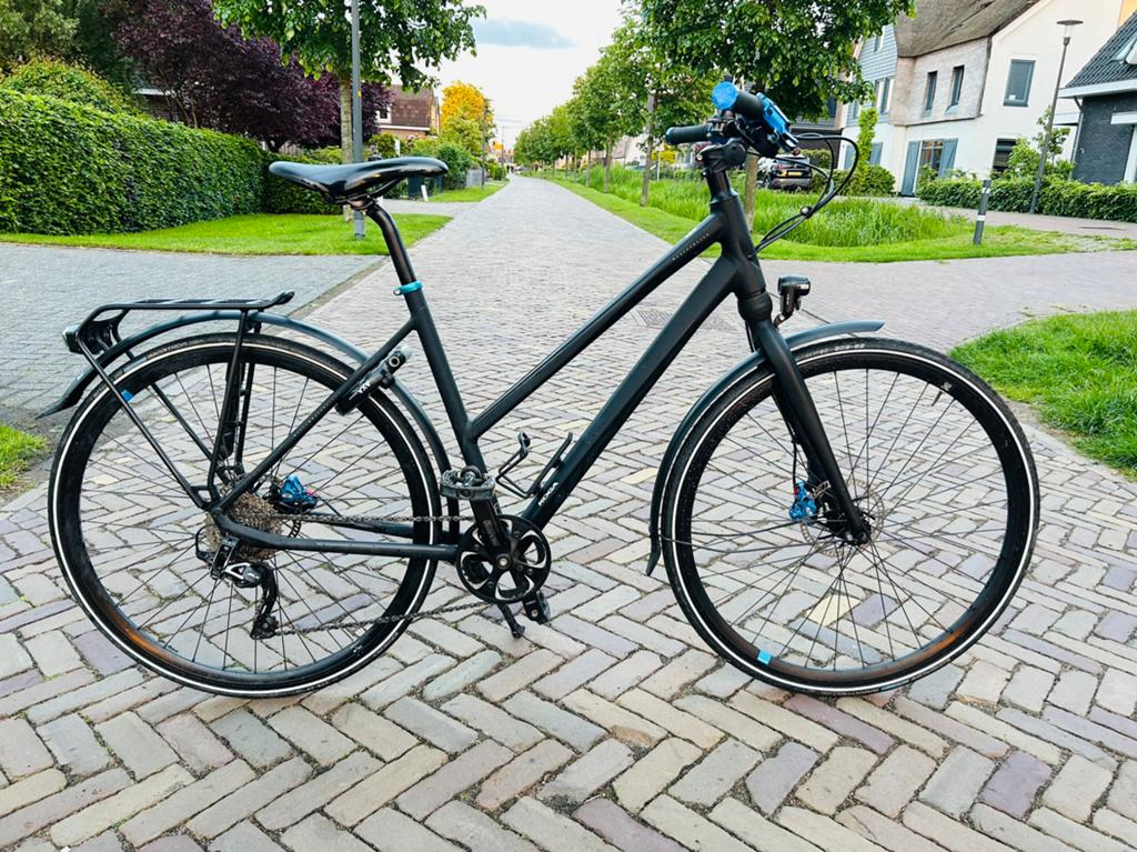 Koga SuperMetro | Damesfiets | Shimano SLX | Schijfrem, Fietsen en Brommers, Fietsen | Dames | Damesfietsen, Gebruikt, Versnellingen