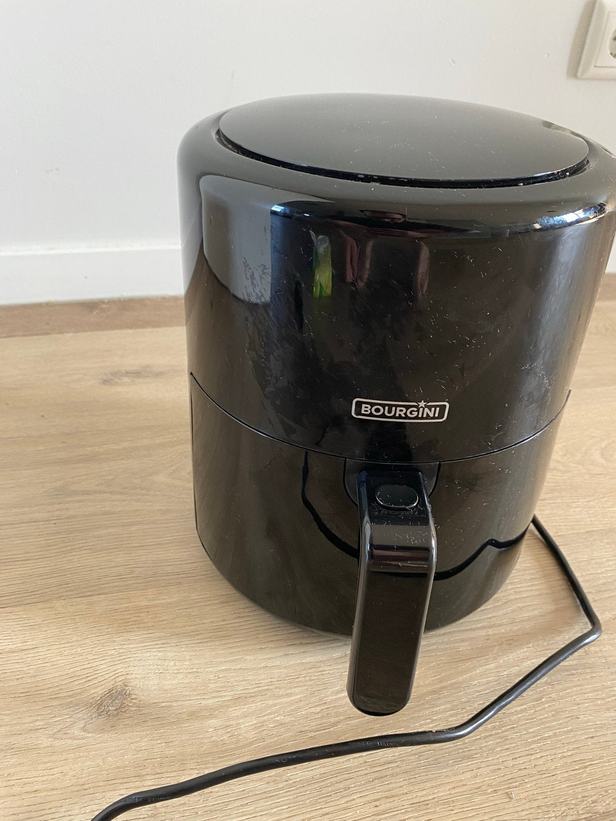Bourgini Retro Health Fryer 4.0L - Digitaal Touch Airfryer, Ophalen, Gebruikt, Airfryer, 1000 t/m 1499 gram