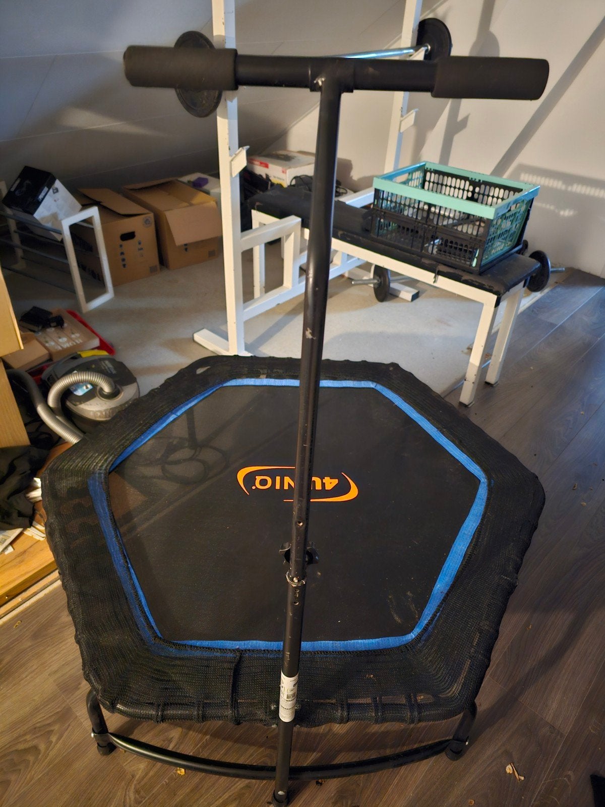 Sport trampoline, Ophalen