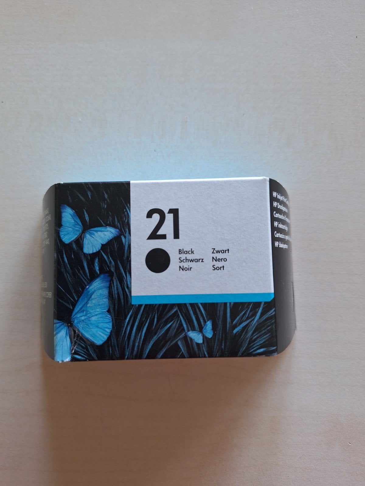 HP 21 Zwarte Inkjet Cartridge - Nieuw in verpakking, Ophalen of Verzenden, Nieuw, Cartridge, HP