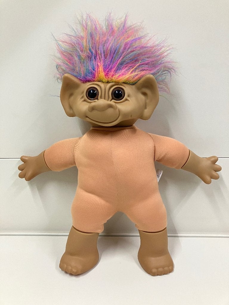 Uneeda Trol Trollenpop Pluche Vintage, Ophalen, Overige merken, Overige karakters, Overige typen