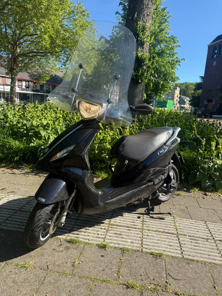 Fly Scooter - Zwart, Goed Onderhouden, Ophalen of Verzenden, Gebruikt, Benzine, Overige modellen