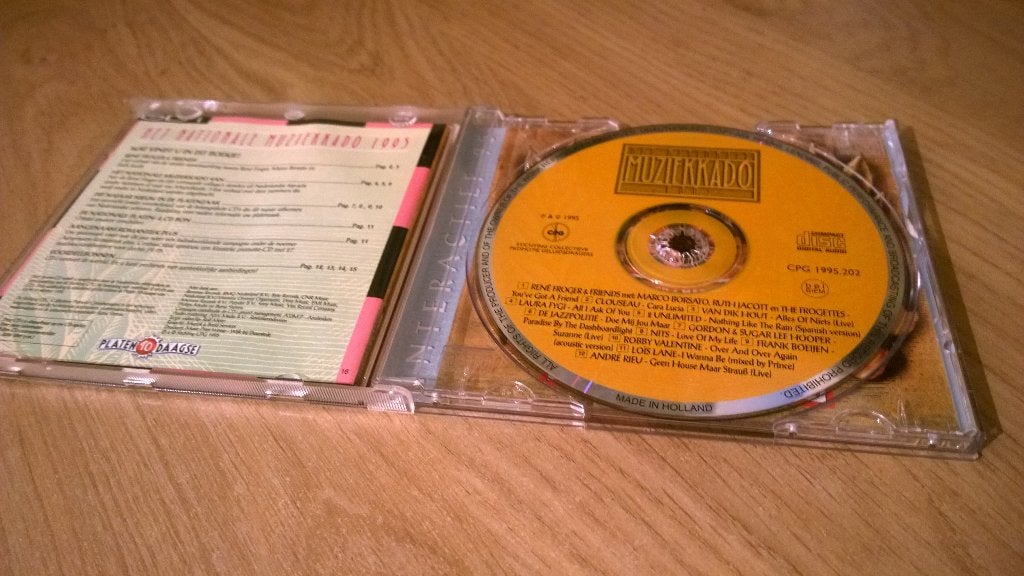 Het Nationale Muziekkado 1995, Ophalen, Gebruikt, Pop, Verzamelalbum