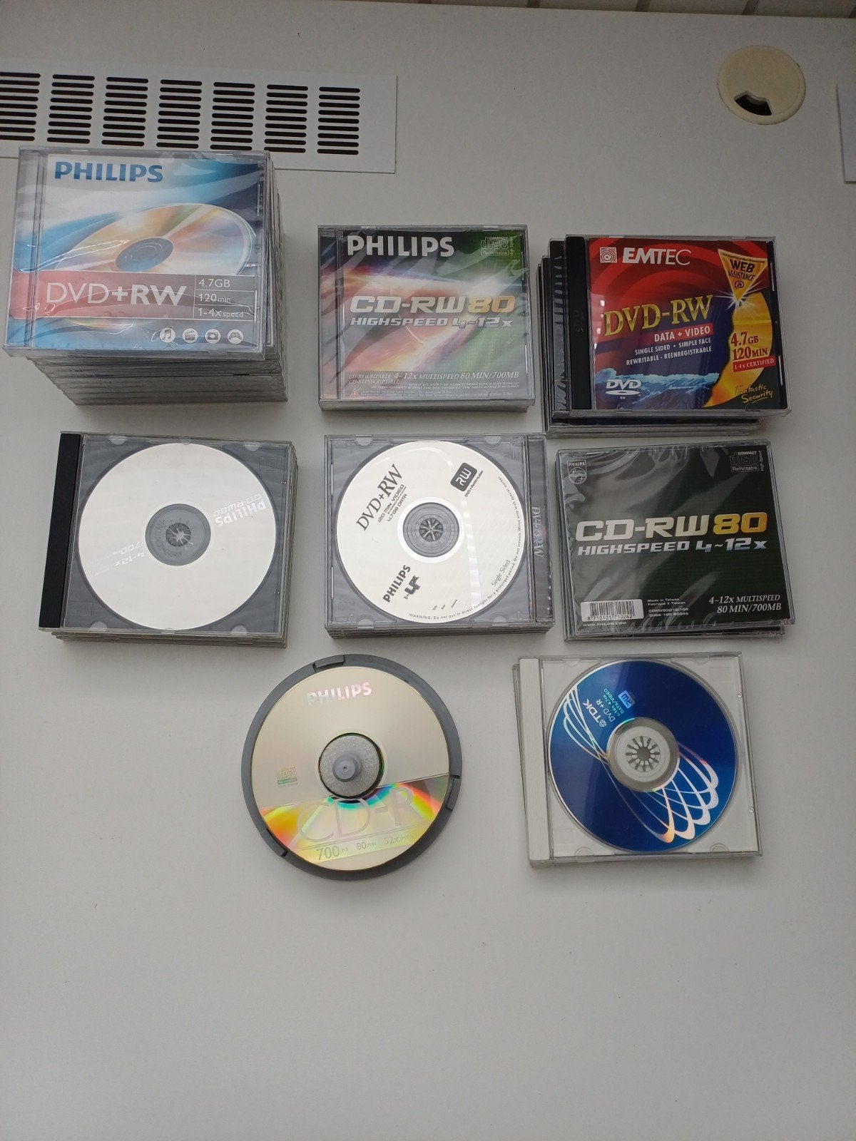 DVD's en CD-RW's - Diverse merken, Herschrijfbaar, Nieuw, Ophalen of Verzenden, Dvd