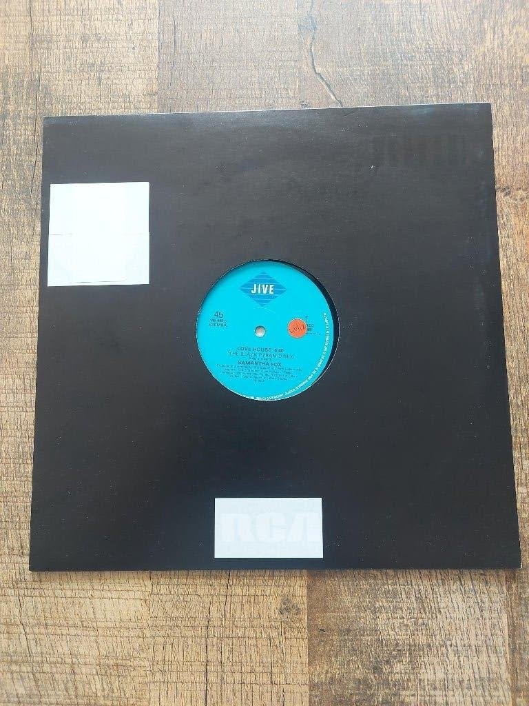 EP Samantha Fox / Love house (1988), Cd's en Dvd's, Vinyl | Pop, Ophalen of Verzenden, Gebruikt, 12 inch