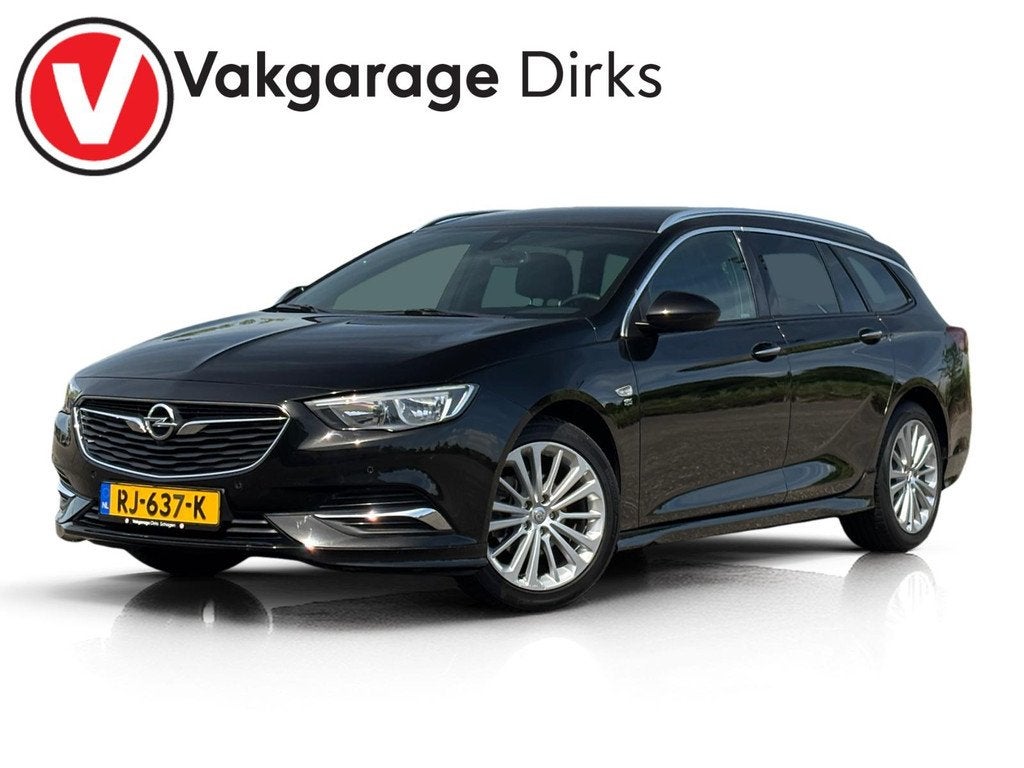 Opel Insignia Sports Tourer 1.5 Turbo OPC Line  Stoelverw, Auto's, Voorwielaandrijving, Gebruikt, 4 cilinders, Zwart