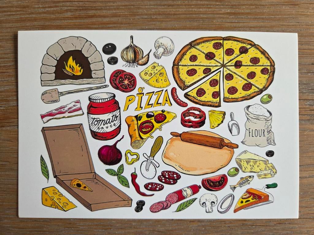 PIZZA, Ophalen