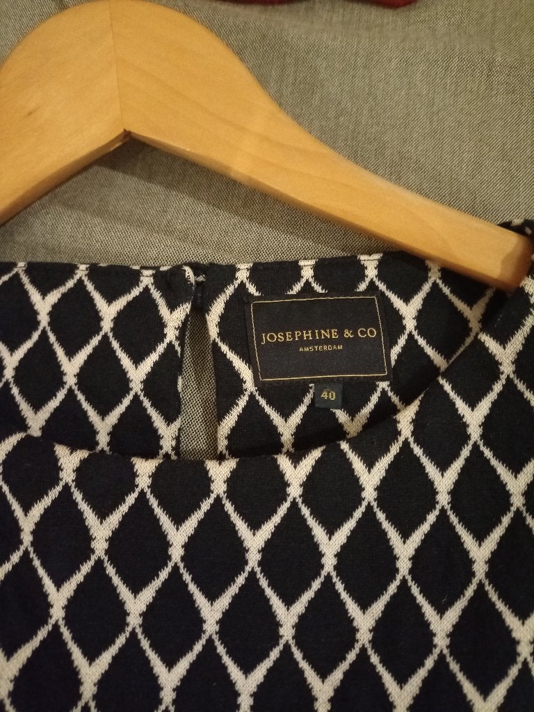 Josephine & co jurk (40), Maat 38/40 (M), Josephine & Co, Blauw, Ophalen of Verzenden