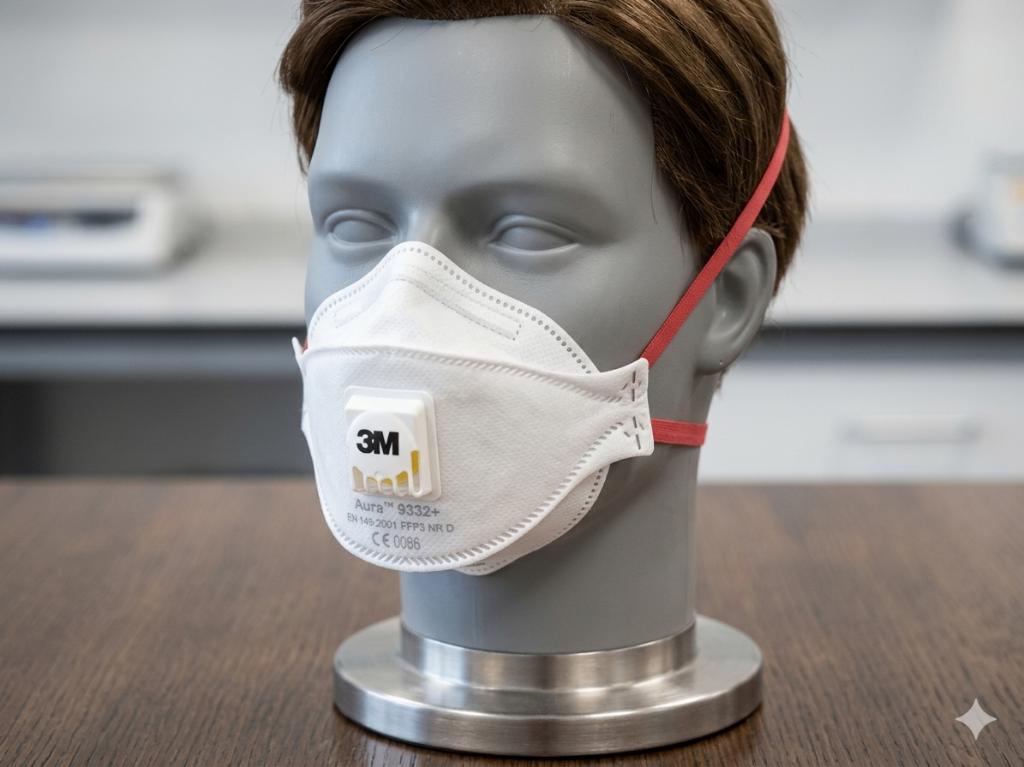 nieuw; 3M-Aura 9322+FFP2- 1 stofmasker met uitadem ventiel, Ophalen of Verzenden, Nieuw, Stofmaskers