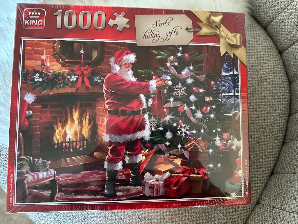 King kerstpuzzel, Ophalen of Verzenden, 500 t/m 1500 stukjes, Nieuw, Legpuzzel