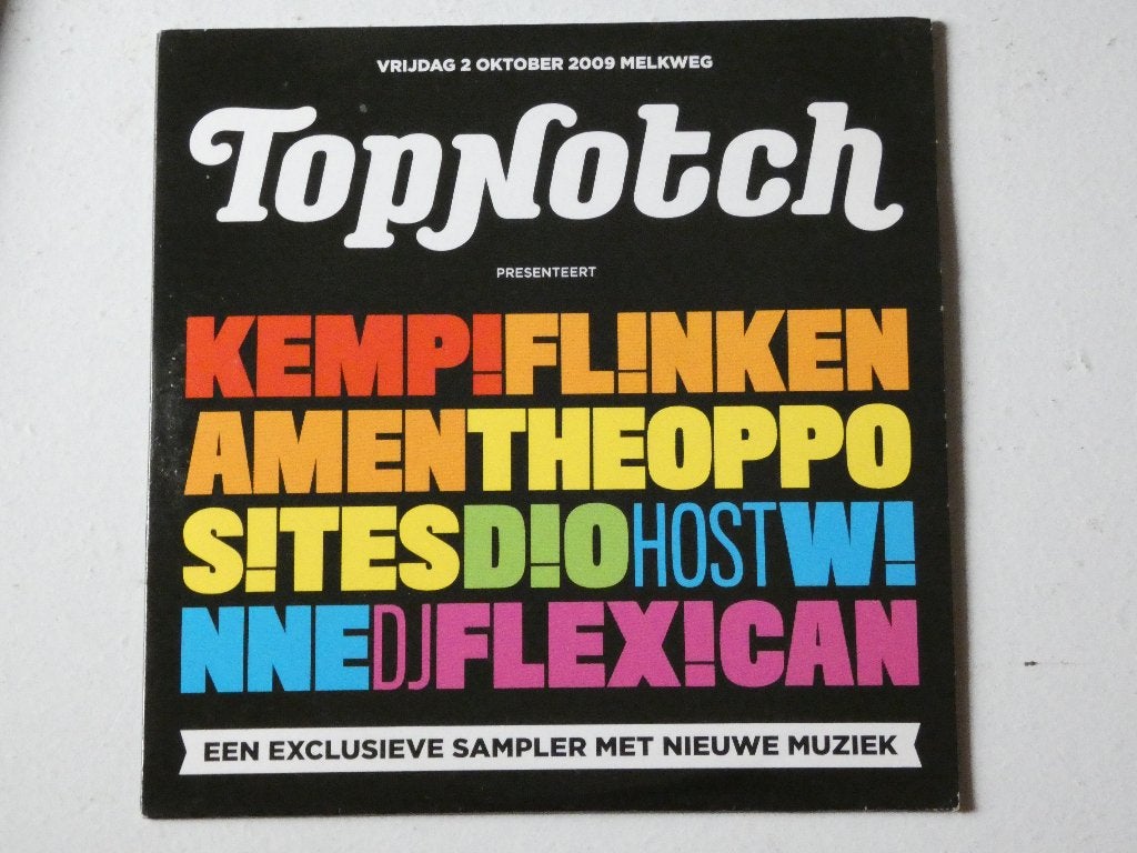 Topnotch Presenteert:, Cd's en Dvd's, Cd's | Hiphop en Rap, Verzenden, Promo