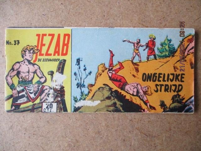 adv2446 jezab de zeevaarder 37, Eén stripboek, Ophalen, Gelezen