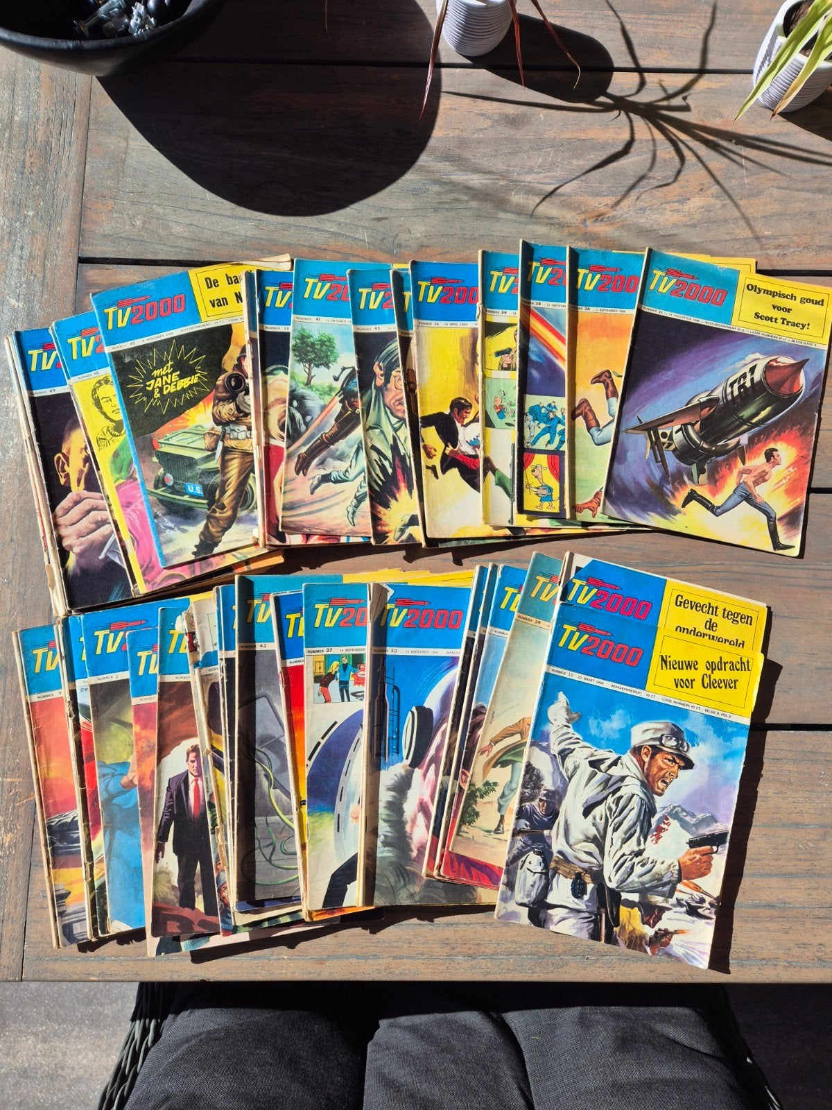 TV2000 stripboeken collectie - Jaren '60 sciencefiction, Boeken, Meerdere stripboeken, Ophalen of Verzenden, Gelezen