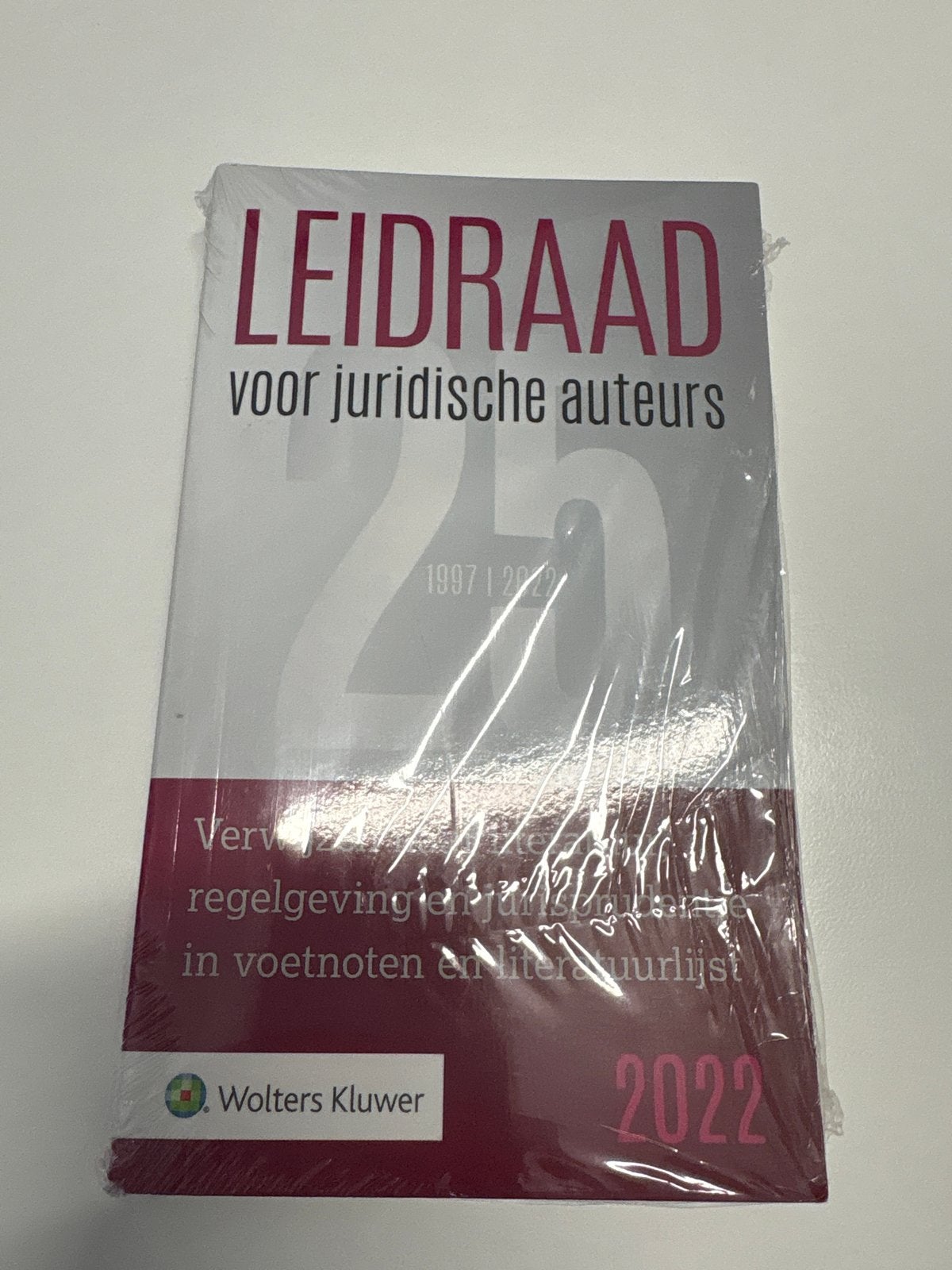 Leidraad voor juridische auteurs 2022, Boeken, Studieboeken en Cursussen, Ophalen of Verzenden, Gamma, Nieuw, WO