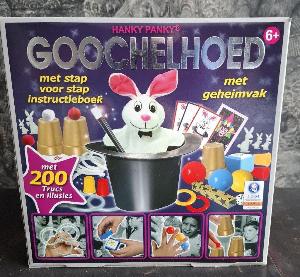 Goochel Hoed van Hanky Panky, Ophalen of Verzenden, Nieuw, Ontdekken