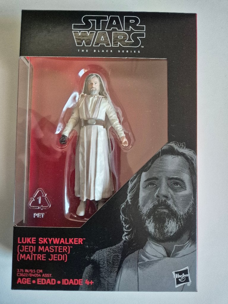 Star Wars BS Red 3.75" Luke Skywalker Jedi Master, Verzamelen, Ophalen of Verzenden, Nieuw, Actiefiguurtje