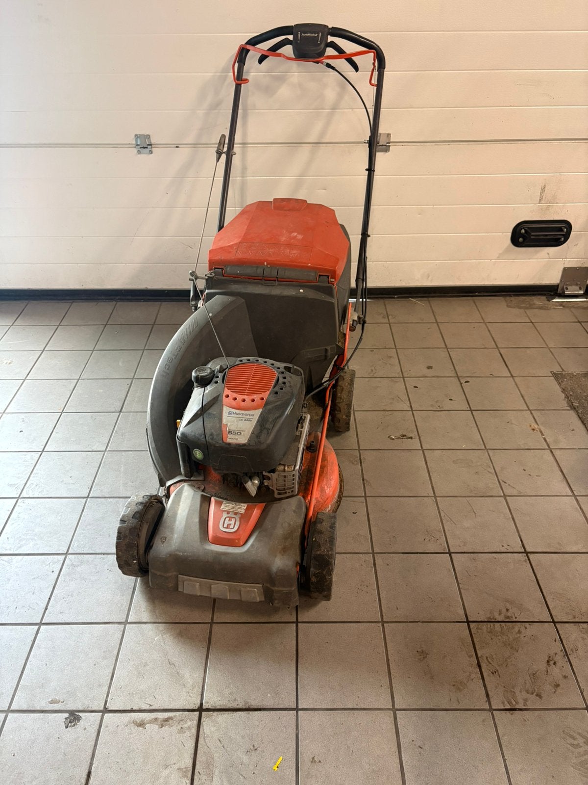 Husqavarna lc 348 v grasmaaier, Ophalen, Zo goed als nieuw, 50 cm of meer