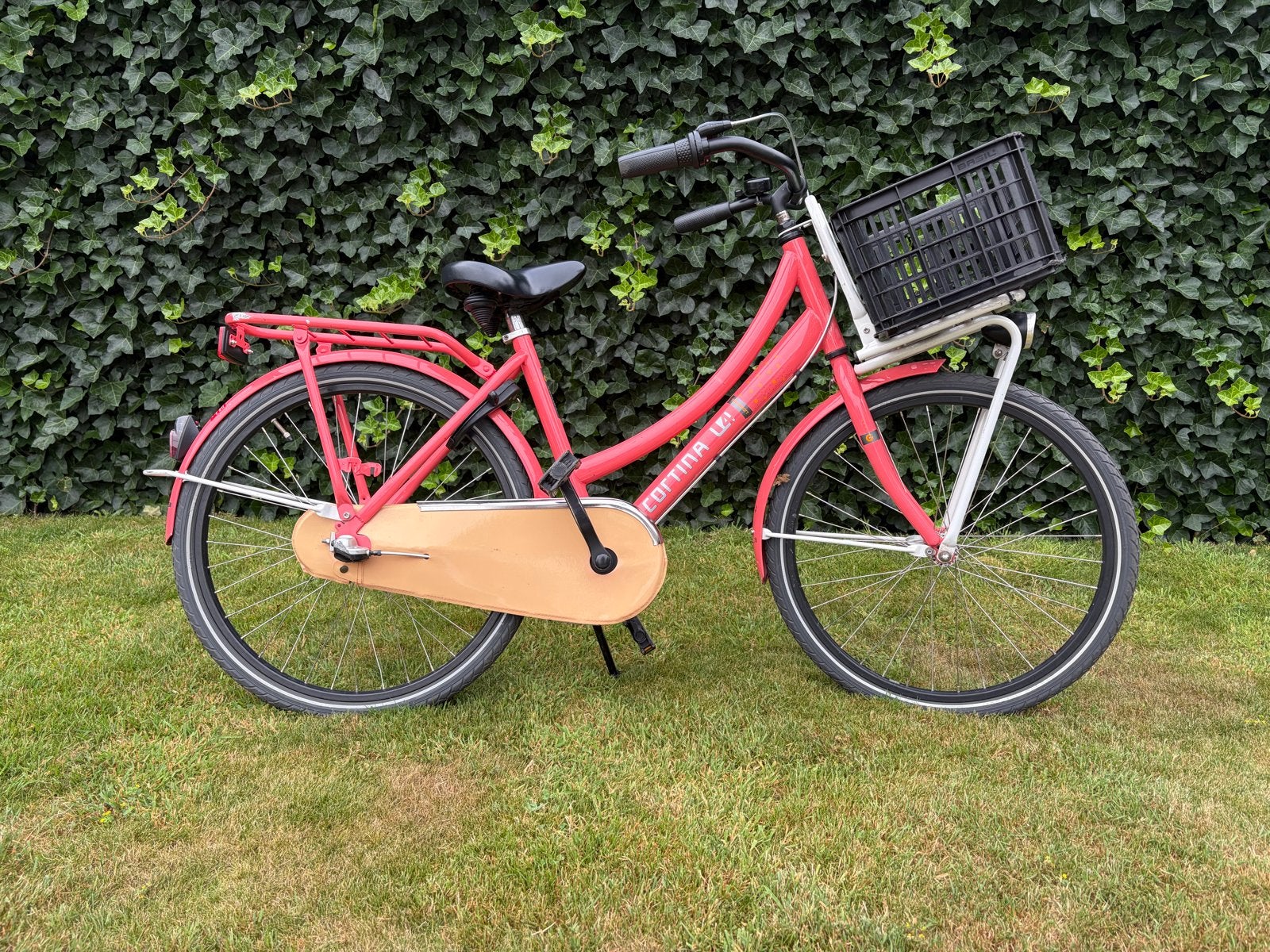 Cortina U4 Transportfiets Meisjesfiets 24 inch, Terugtraprem, Gebruikt, Versnellingen, Minder dan 47 cm