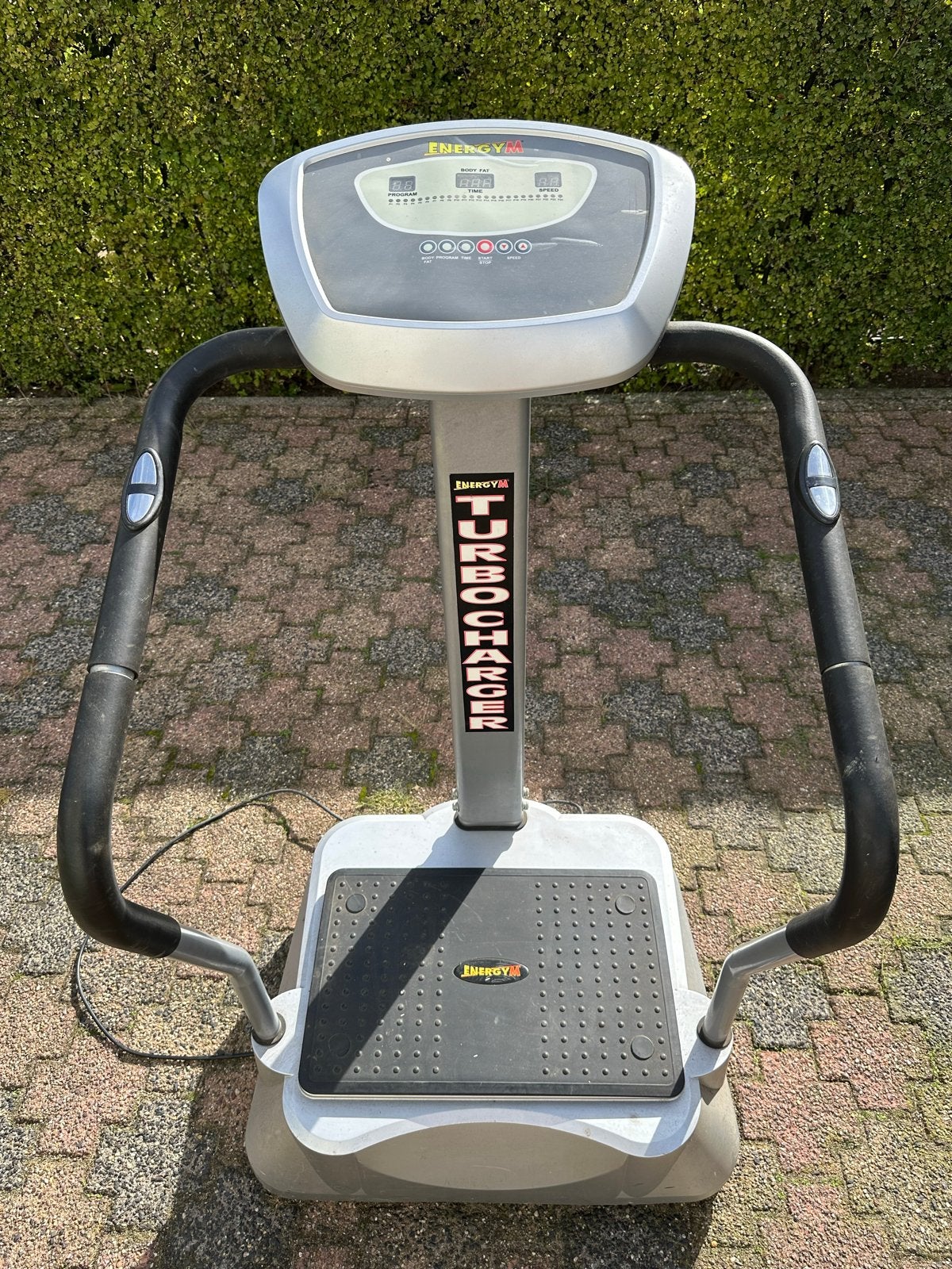 EnergyGym Turbocharger Trilplaat - power plate, Ophalen, Benen, Gebruikt, Trilplaat