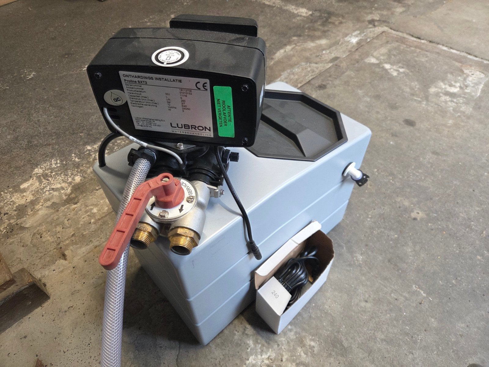 Lubron Proline SXT2 Waterontharder - Zeer nette staat, Witgoed en Apparatuur, Waterontharders, Ophalen of Verzenden, Zo goed als nieuw