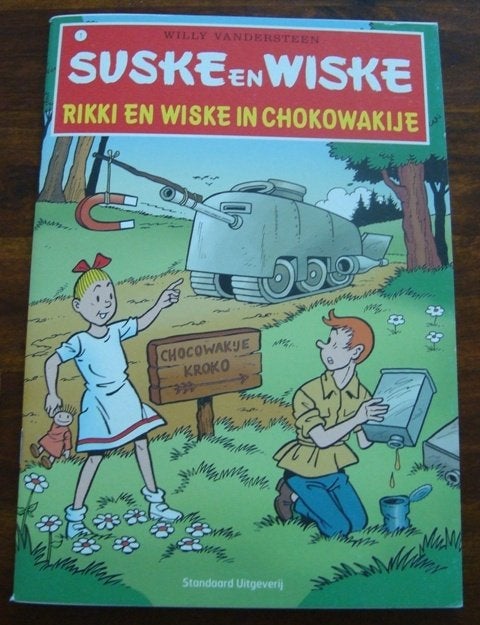 Willy Vandersteen - Suske & Wiske Rikki & Wiske Chokowakije, Willy Vandersteen, Eén stripboek, Ophalen of Verzenden, Zo goed als nieuw