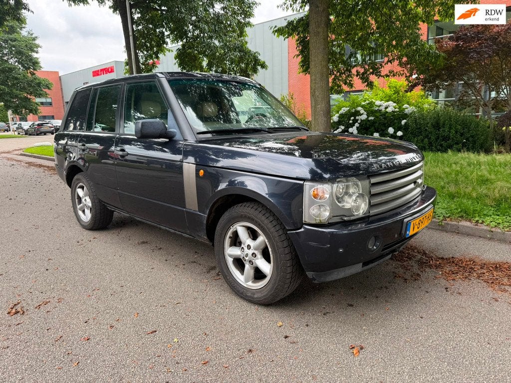 Land Rover RANGE ROVER, Auto's, Bestelauto's, Bedrijf, Te koop, Cruise Control, Lederen bekleding, Lichtmetalen velgen, Metallic lak