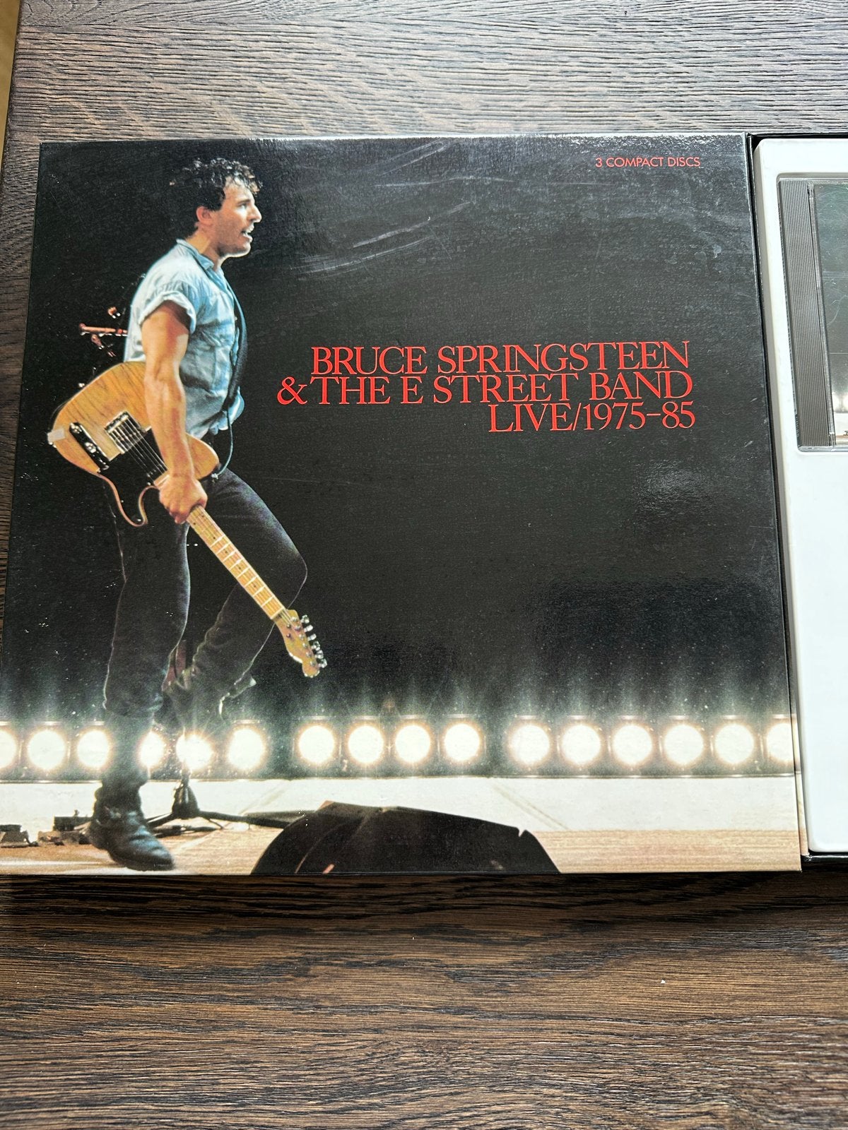 Bruce Springsteen & The E Street Band - Live/1975-85 (3CD), Cd's en Dvd's, Ophalen, Zo goed als nieuw, Classic Rock, Boxset