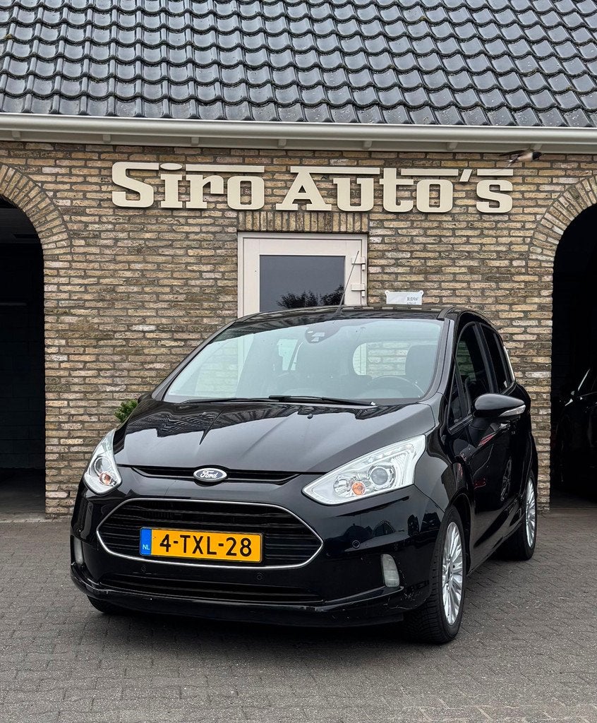 Ford B-Max 1.0 Bj 2014 weinig kilometers Hoge zit, Auto's, Ford, Bedrijf, Te koop, B-Max, ABS, Airbags, Airconditioning, Automatische klimaatregeling