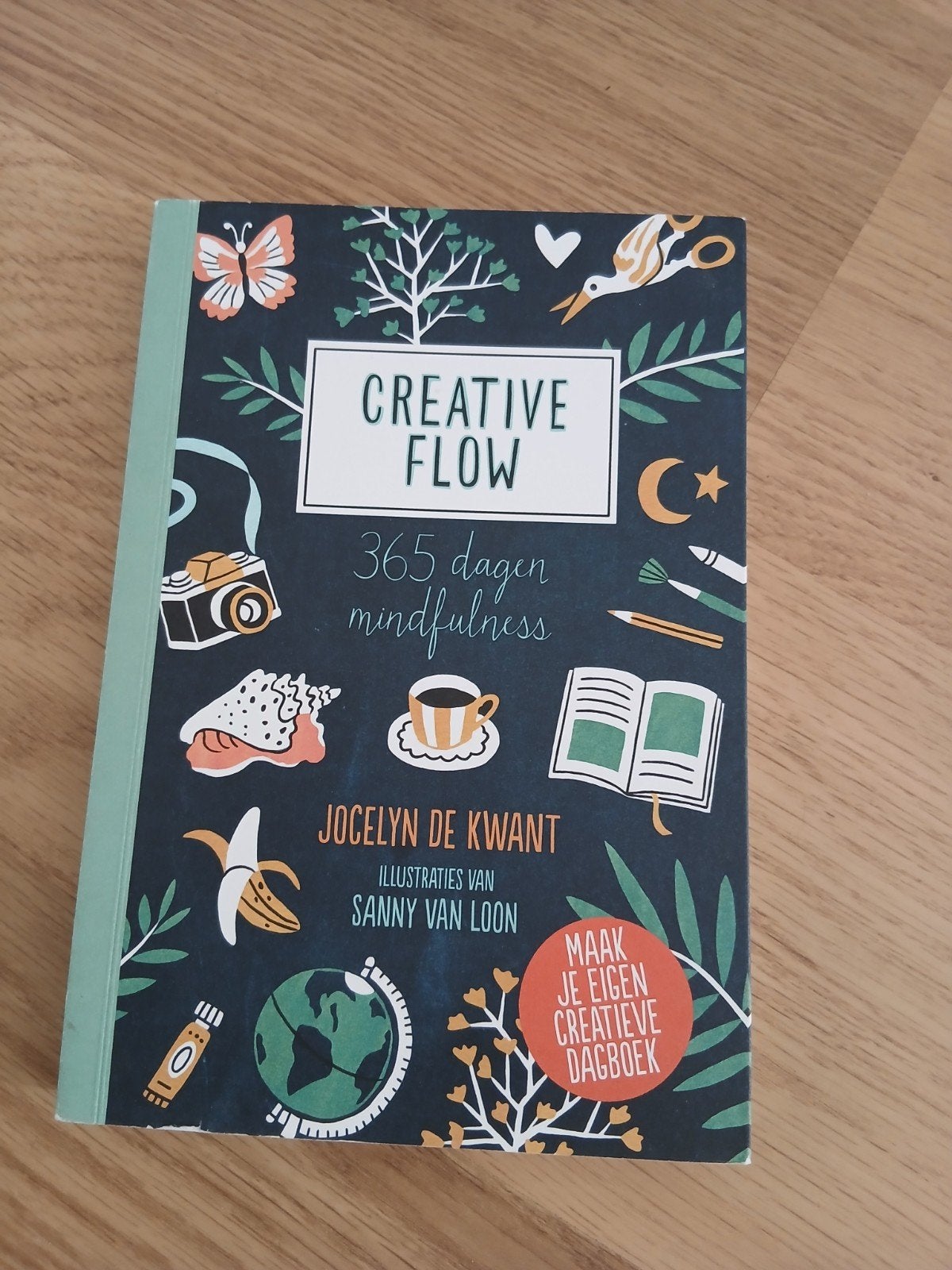Creative Flow: 365 dagen mindfulness dagboek - Jocelyn Kwant, Boeken, Ophalen of Verzenden, Zo goed als nieuw, Jocelyn de Kwant