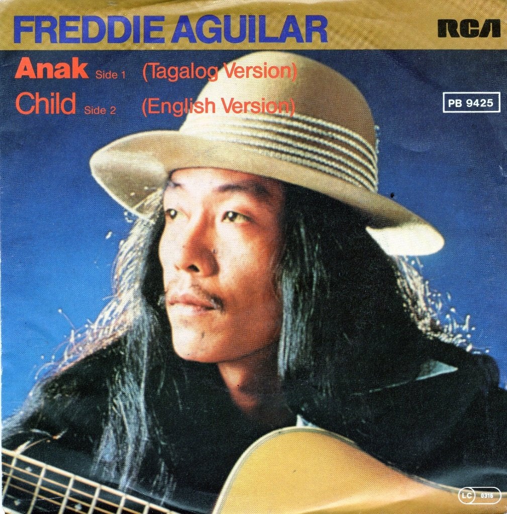 FREDDIE AGUILAR  -  Anak, Gebruikt, 7 inch, Ophalen of Verzenden, Pop