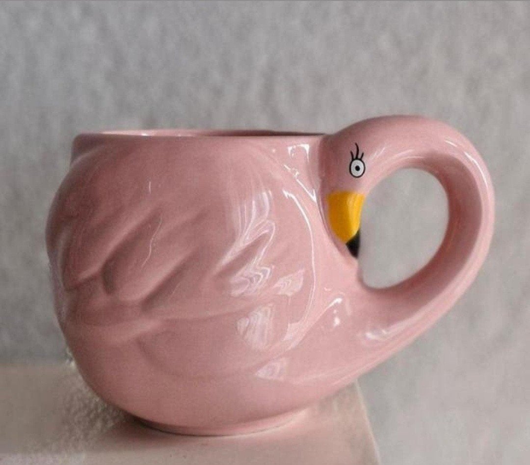 Beker Blond Amsterdam Flamingo, Ophalen of Verzenden, Zo goed als nieuw, Aardewerk, Kop(pen) en/of Schotel(s)