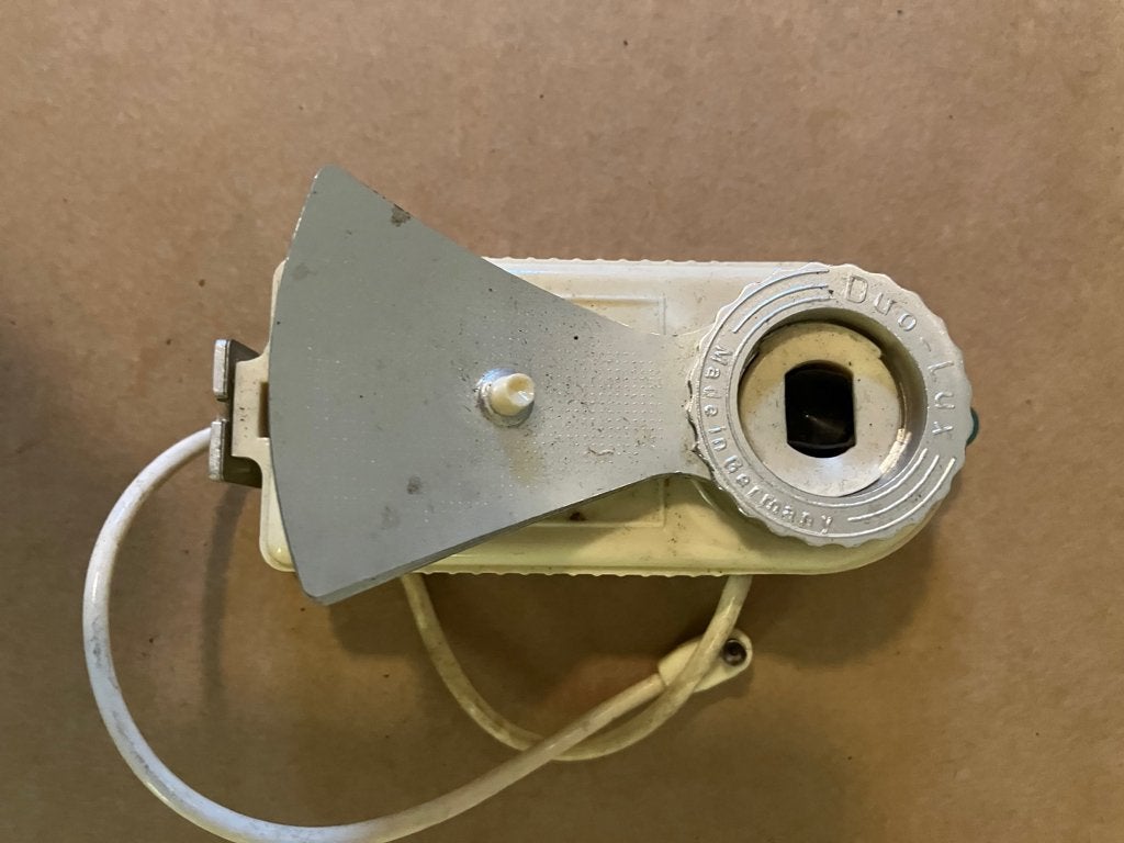 Lampjes flitser voor gebruik met en analoge camera, Overige merken, Gebruikt, Externe flitser, Opvouwbaar
