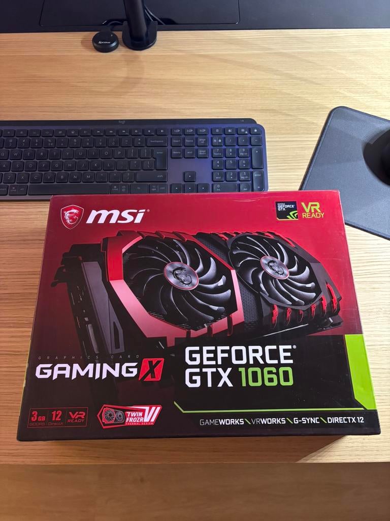 MSI Geforce GTX 1060 Gaming X 3GB, Computers en Software, Videokaarten, PCI-Express 3, Ophalen of Verzenden, HDMI, GDDR5