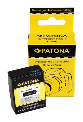 Battery GoPro HD Hero 3 AHDBT-301 AHDBT201 AHDBT301, Verzenden, Nieuw
