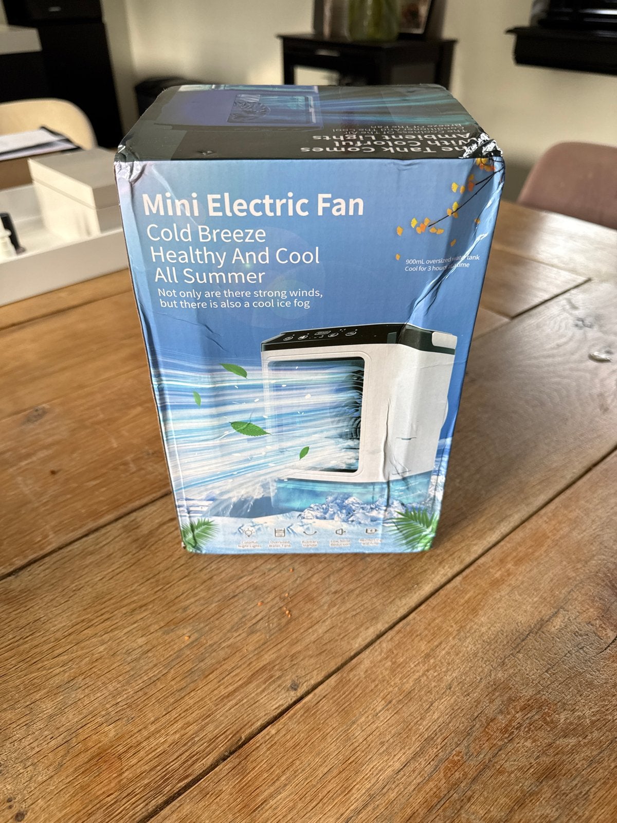 Mini Elektrische Ventilator - Koel en Gezond de Zomer Door, Tafel- of Grondventilator, Minder dan 60 m³, Nieuw, 3 snelheden of meer