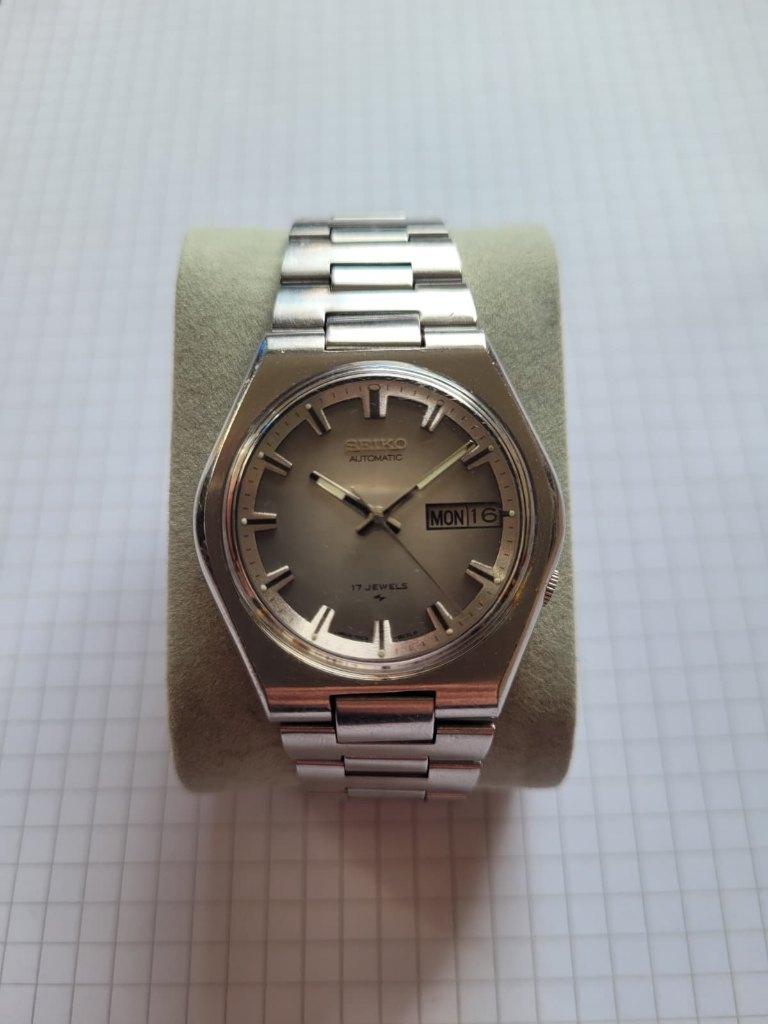 Seiko 5 7009-8070, Staal, Polshorloge, Ophalen of Verzenden, Zo goed als nieuw
