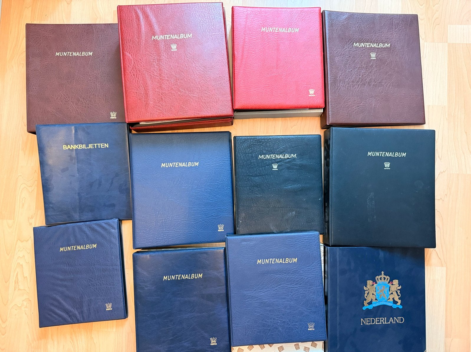 12 Munten verzamelmappen - Importa, Ophalen of Verzenden, Verzamelmap
