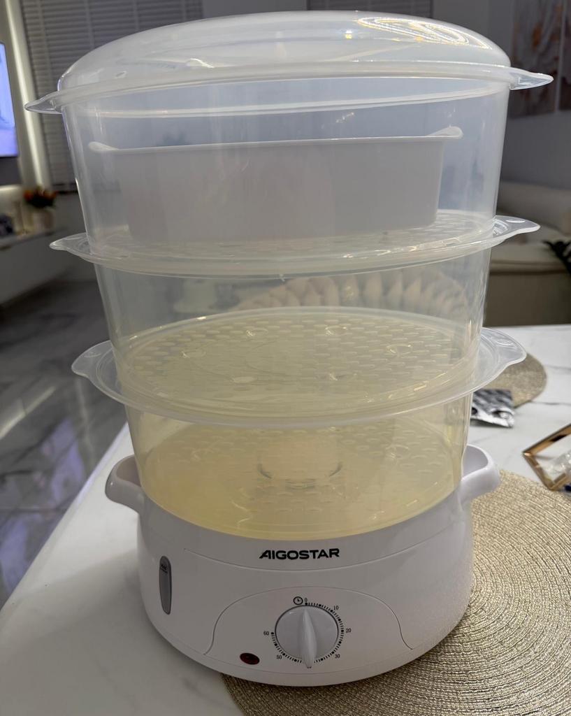 Aigostar Elektrische Stoomkoker - Gezond Koken, Ophalen of Verzenden, Gebruikt