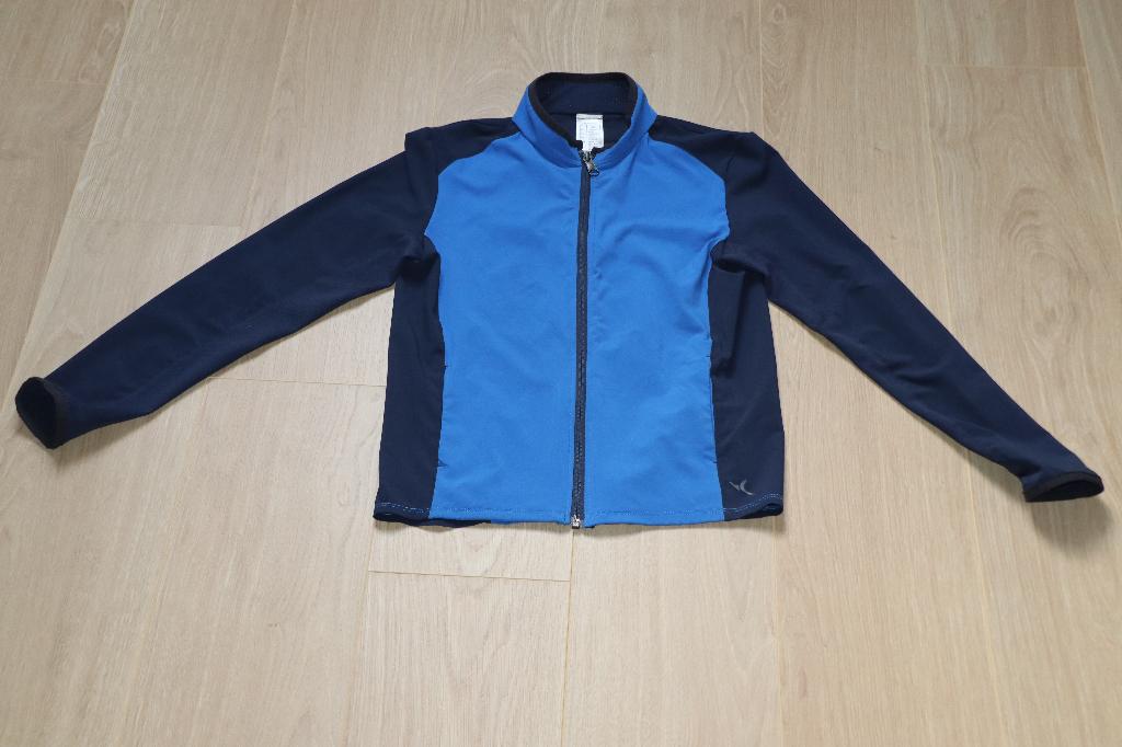 Wedze Thermo Vest W500 ZGAN Maat 12-13 jaar (Blauw), Jongen of Meisje, Trui of Vest, Ophalen of Verzenden, Zo goed als nieuw