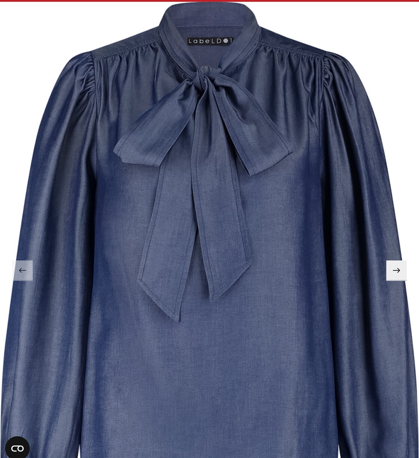 Label Dot blouse Aisha, Ophalen of Verzenden, Nieuw, Maat 42/44 (L), Blauw