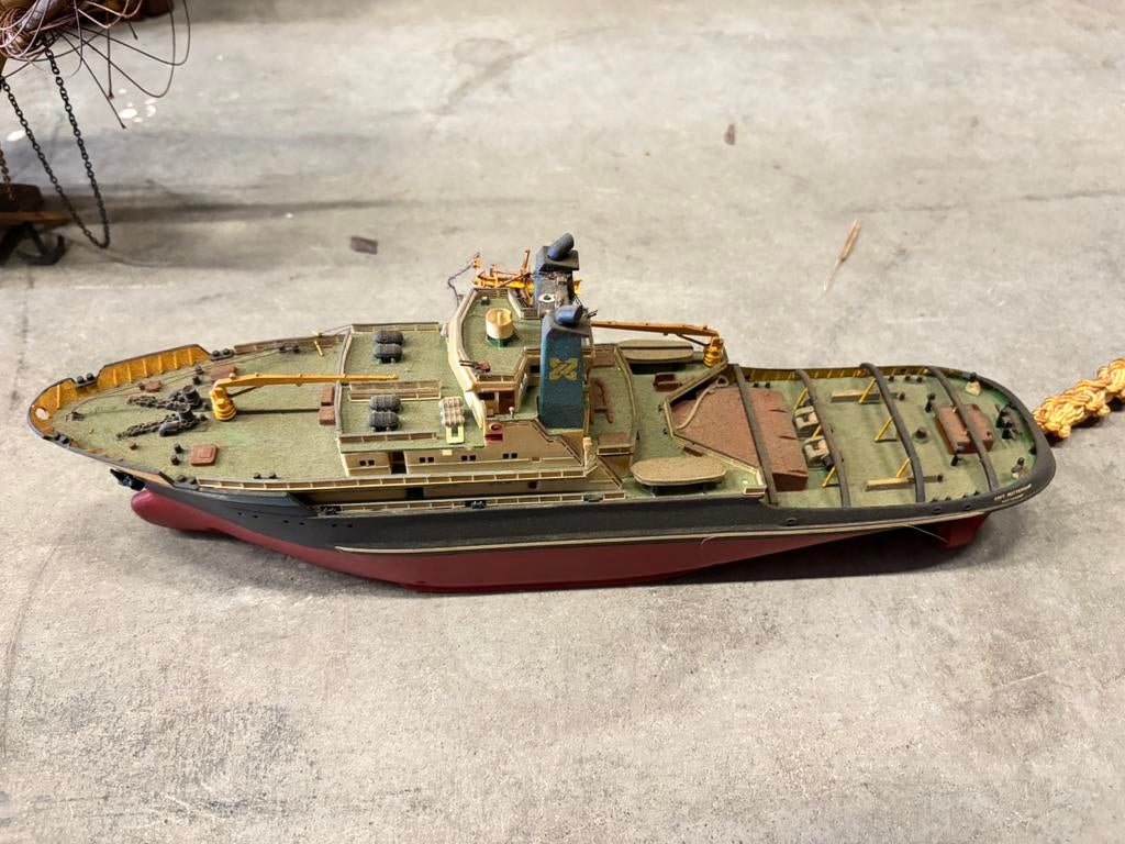 “Smit Rotterdam” Schaalmodel modern schip, Ophalen, Gebruikt