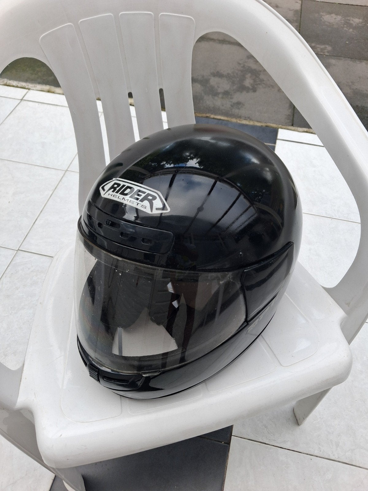 Scooter helm in goed staat, Fietsen en Brommers, Ophalen, Gebruikt, Overige typen, Overige merken