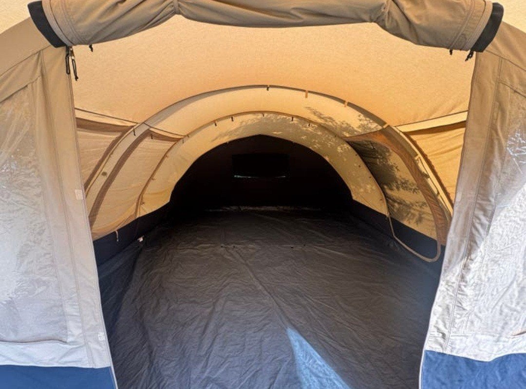 Ruime tunneltent voor 4-6 personen - Ideaal voor kamperen, Ophalen, Gebruikt, Tot en met 6