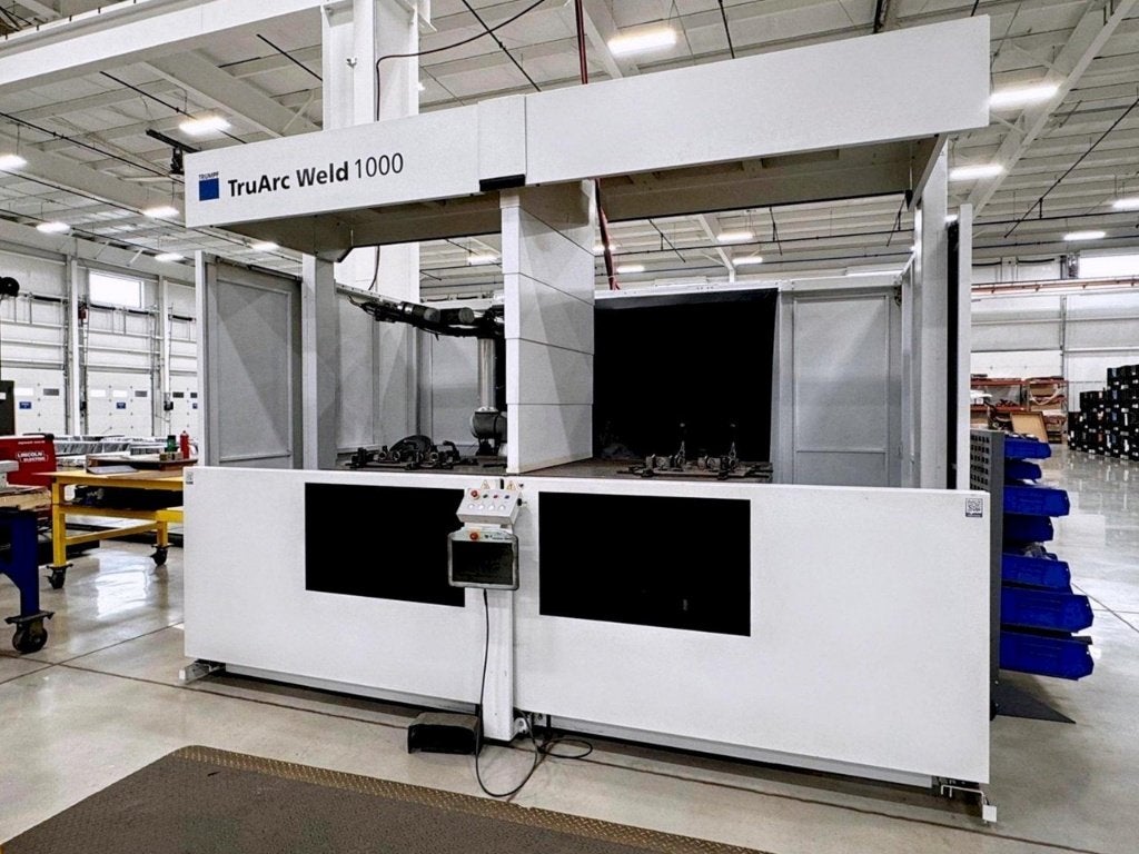 Robotic welding cell Trumpf TruArc Weld 1000, Ophalen, Gebruikt, Metaal, Machine