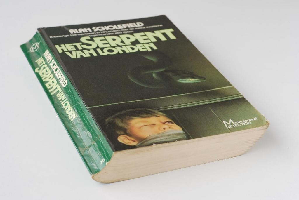Het serpent van Londen - Alan Scholefield (1979), Verzenden, Gelezen