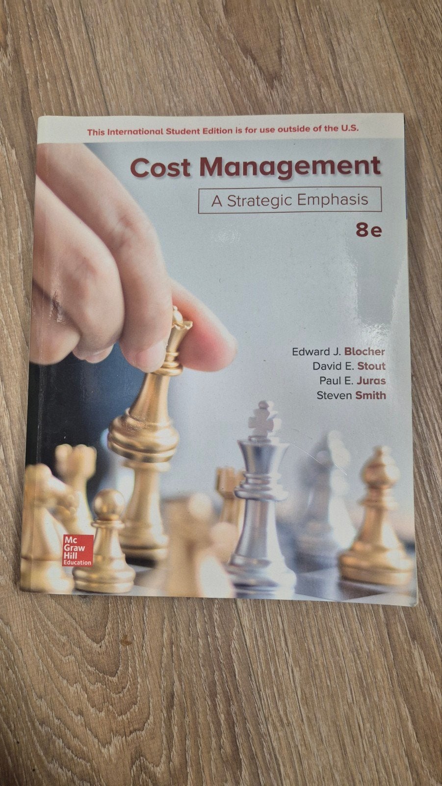Cost Management: A Strategic Emphasis 8e - Edward J. Blocher, Zo goed als nieuw, Edward J. Blocher, David E. Stout, Paul E. Juras, Steven Smith