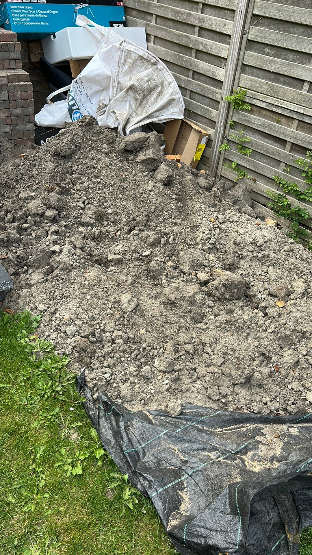 Gratis ca. 1 kuub grond/ aarde, Ophalen, Tuinaarde