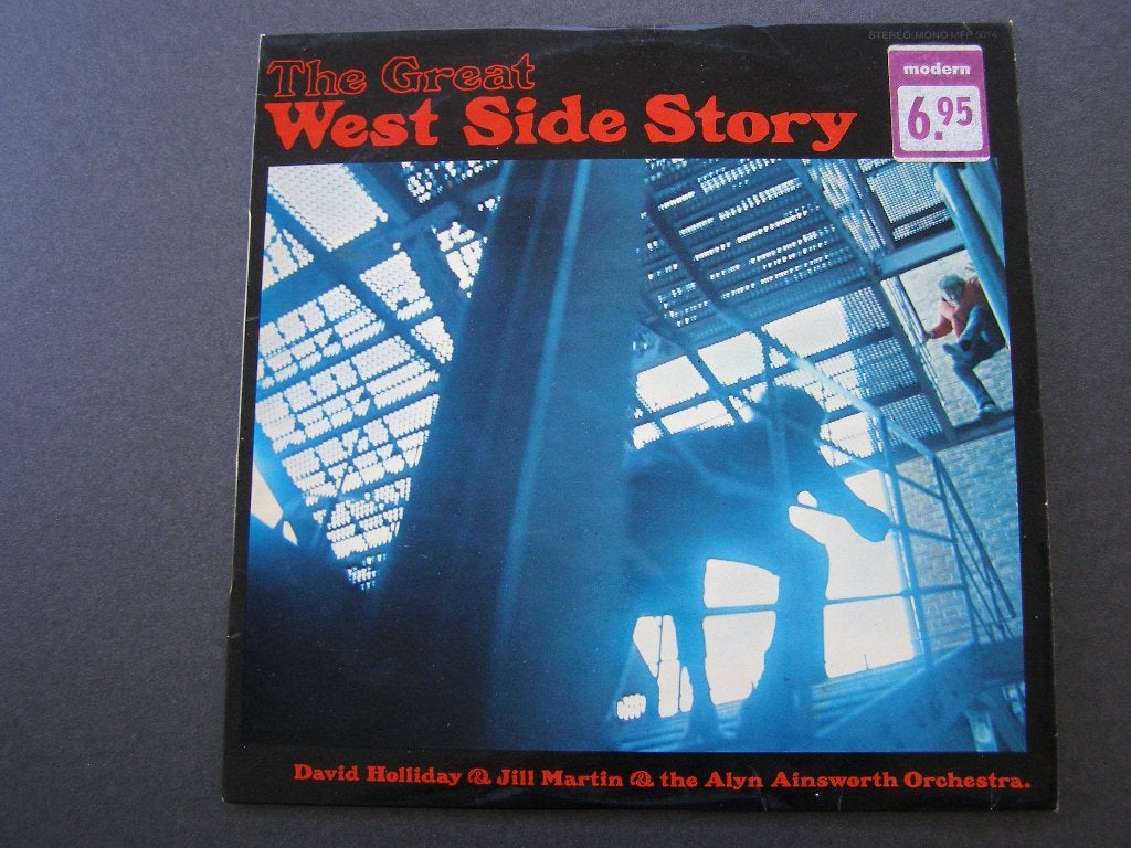 LP: The Great West Side Story met Maria, I feel pretty e.a., Cd's en Dvd's, LP, Gebruikt, Musical, Ophalen of Verzenden